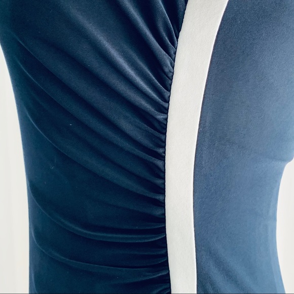 Lauren Ralph Lauren Color Block Sleeveless Dress 8 - Picture 7 of 11